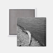 Solde naturel - Aimant à vie fixe en bois de chauf (Recto/Verso)