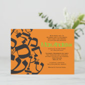 SOLDE PARFAIT Invitation Bat mitzvah de Neon Bar (Debout devant)