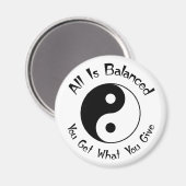 Solde Yin Yang Magnet (Recto/Verso)