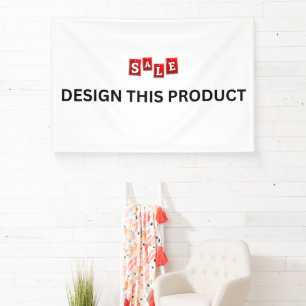 SOLDES ! Bannière - 120x180 cm - Intérieur - Sur m