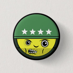 Soldier Face Ronde Button 3,2 Cm