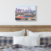 Soldier Field Skyline Canvas Afdruk (Insitu (Slaapkamer))