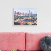 Soldier Field Skyline Canvas Afdruk (Insitu (Woonkamer))