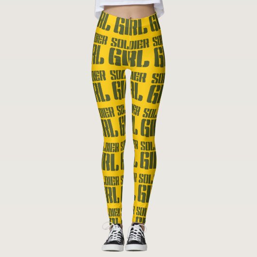 SOLDIER GIRL LEGGINGS (Voorkant)