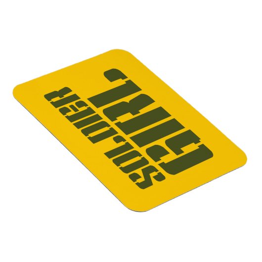 SOLDIER GIRL MAGNEET (Rechterzijde)