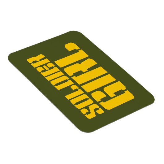 SOLDIER GIRL MAGNEET (Rechterzijde)