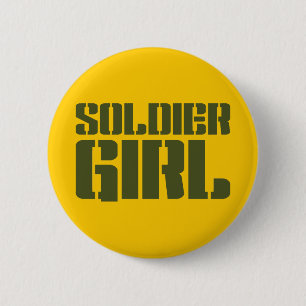 SOLDIER GIRL RONDE BUTTON 5,7 CM