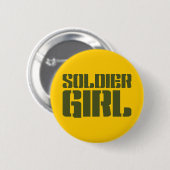 SOLDIER GIRL RONDE BUTTON 5,7 CM (Voorkant /achterkant)