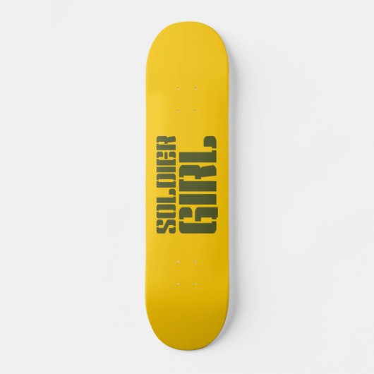 SOLDIER GIRL SKATEBOARD (Voorkant)