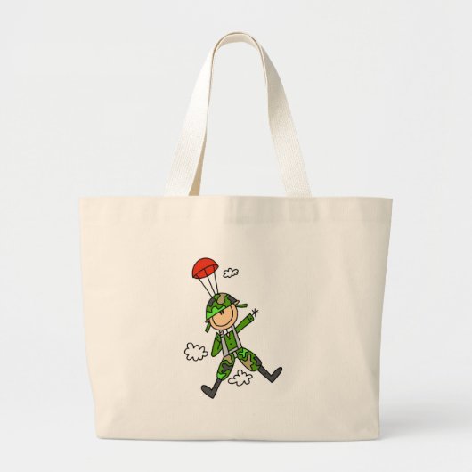 Soldier Jumper Grote Tote Bag (Voorkant)