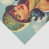  Soldier Pin-up Tissuepapier (Detail)