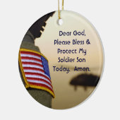Soldier Prayer Ornament Son (Links)