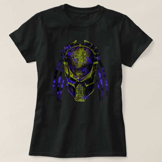 Soldier Predator Blue Yellow T-shirt (Design voorkant)