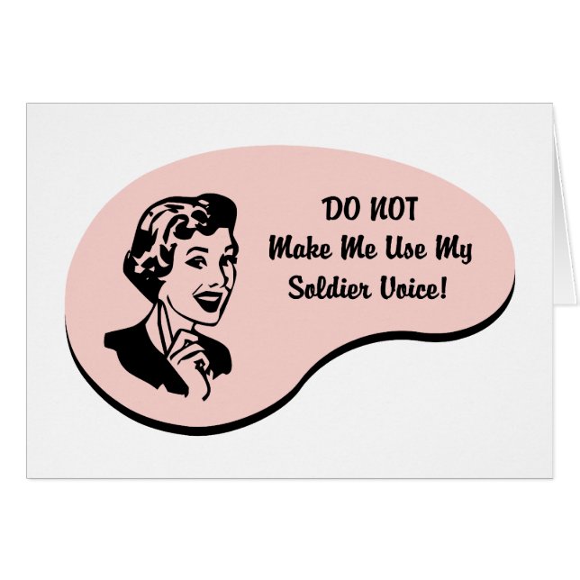 Soldier Voice (Voorkant Horizontaal)