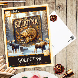 Soldotna, Alaska BRIEFKAART