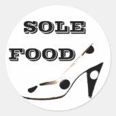 "Sole Food" chaussures autocollants fanatiques (Devant)