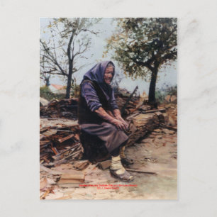 Soledad (Apunte)/eenzaamheid (Schets) Briefkaart