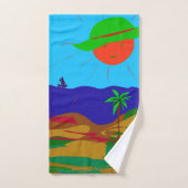 Soleil (Serviette à main)