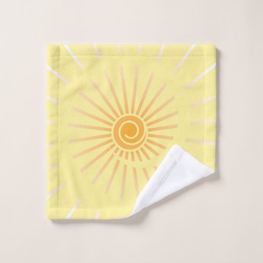 Soleil 3 (Gant de toilette)