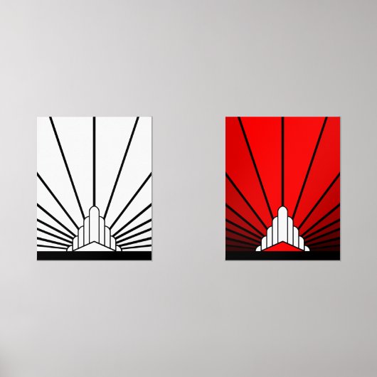 Soleil Art déco (Recto)
