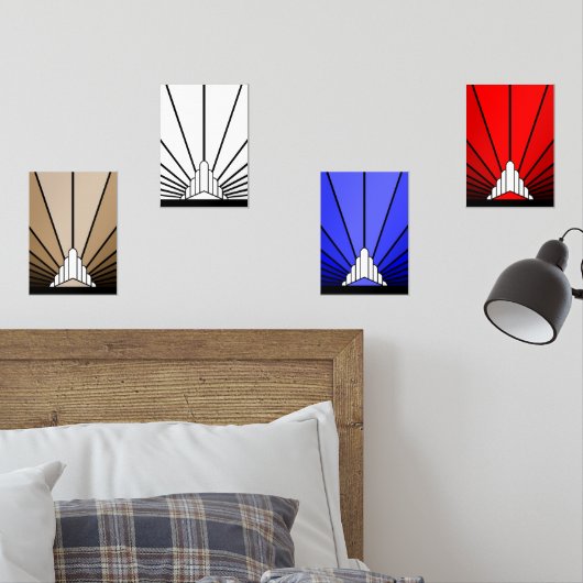 Soleil Art déco (Chambre à coucher)