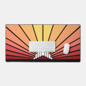 Soleil Art déco à l'aube (Clavier et souris)