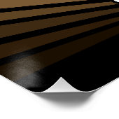 Soleil Art déco bronzé (Coin)