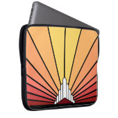 Soleil Art déco dans le sac électronique de l'aube (Devant droit)