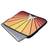 Soleil Art déco dans le sac électronique de l'aube (Devant bas)