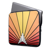 Soleil Art déco dans le sac électronique de l'aube (devant gauche)