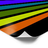 Soleil Art déco en arc-en-ciel (Coin)