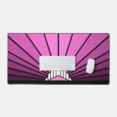 Soleil Art déco rose (Clavier et souris)