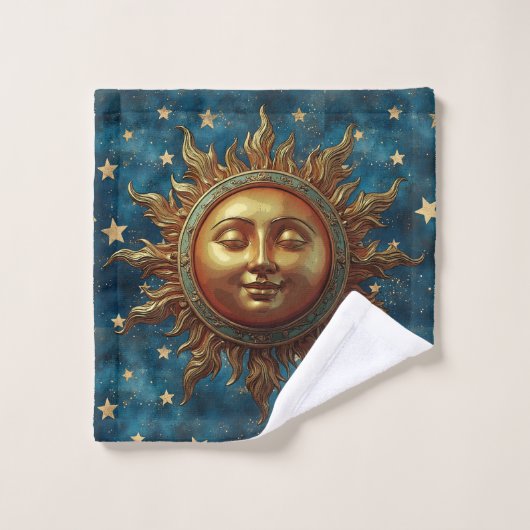 Soleil céleste (Gant de toilette)