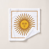 Soleil celtique (Gant de toilette)