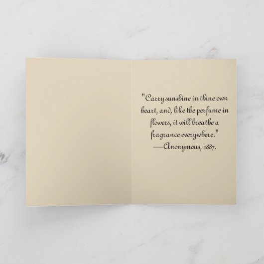 Soleil dans la carte en bois (Intérieur)