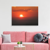 Soleil dans la toile enveloppée des nuages (Insitu(Salon))