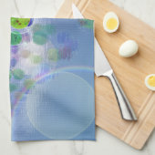 Soleil dans leurs cours Serviette de cuisine (Quart Plié)