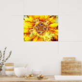 Soleil de floraison - Poster (Cuisine)