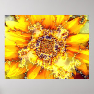 Soleil de floraison - Poster