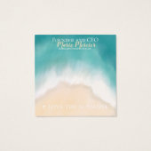 Soleil de plage et sable (Dos)