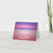 soleil de plage violet et rose merci (Devant)