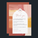 Soleil de Terracotta | Merci de table Mariage<br><div class="desc">Elégante et simple carte de mise en place mariage avec "merci" dans une belle écriture de script. Ces belles cartes de table pour vos invités peuvent remplacer les cartes de menu à la table. Ajoutez un peu de couleur à votre paysage de table et donnez à vos invités un souvenir...</div>