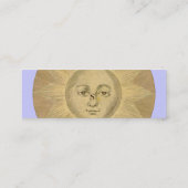 Soleil - Détail solaire de la carte antique vers 1 (Dos)