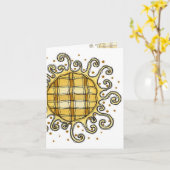 Soleil d'été - Carte de note (Fleur jaune)