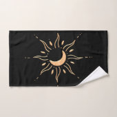 Soleil d'or  (Serviette à main)