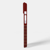 Soleil doré radiant sur iPhone rouge / coque ipad (Verso / Gauche)