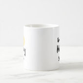 Soleil du bon matin | Mug de café de déclaration (Centre)