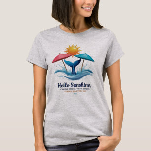 Soleil, éclaboussure et vitamine mer" T-shirt femm