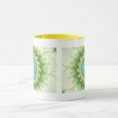 Soleil enchanté - Mug fractale (Centre)