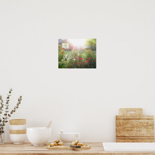 SOLEIL ET affiche ROSE (Cuisine)